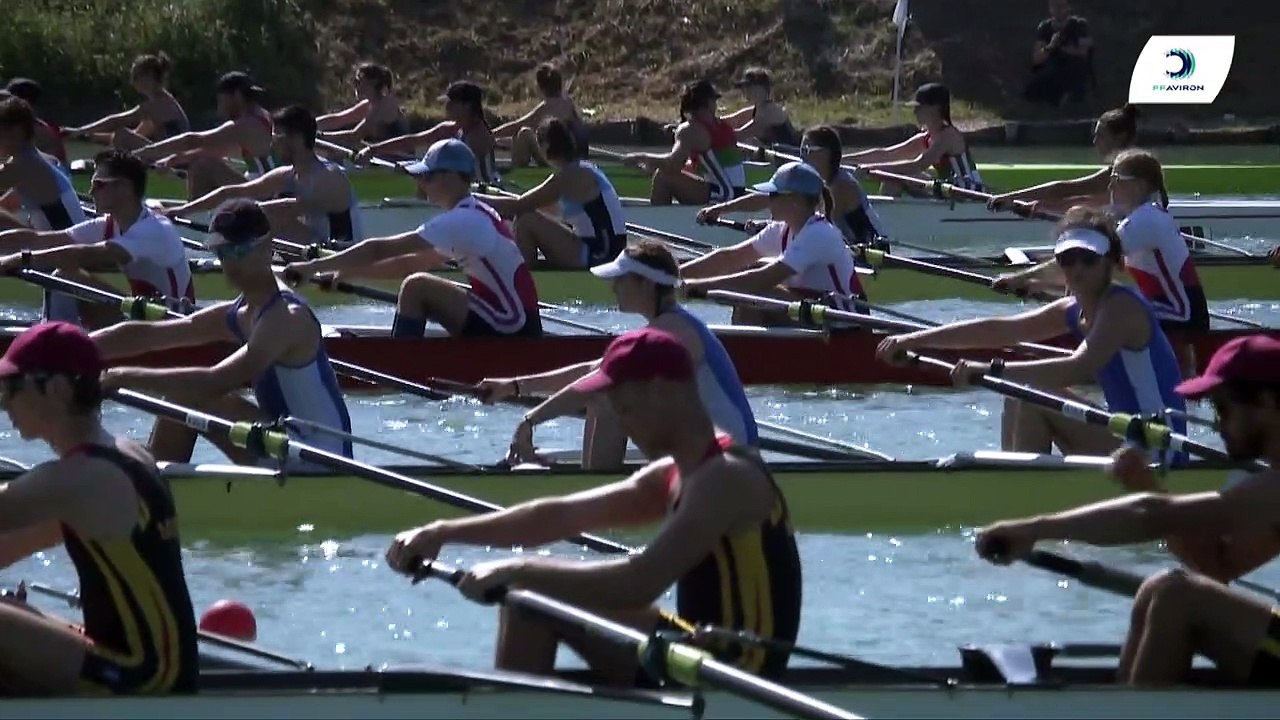 Championnat de France S-23 Bateaux longs Libourne 2019 - Finale du huit barré mixte -S-23M8+
