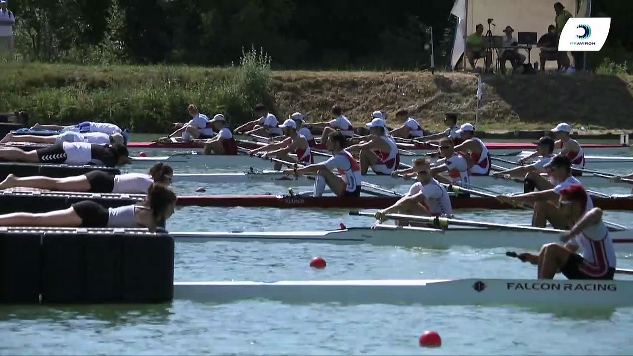 Championnat de France S-23  Bateaux longs Libourne 2019 - Finale du quatre sans barreur hommes - S-23H4-