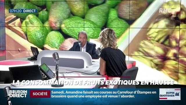 Dupin Quotidien : La consommation de fruits exotiques en hausse - 10/07