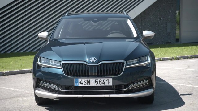 Škoda Superb Scout Design Preview