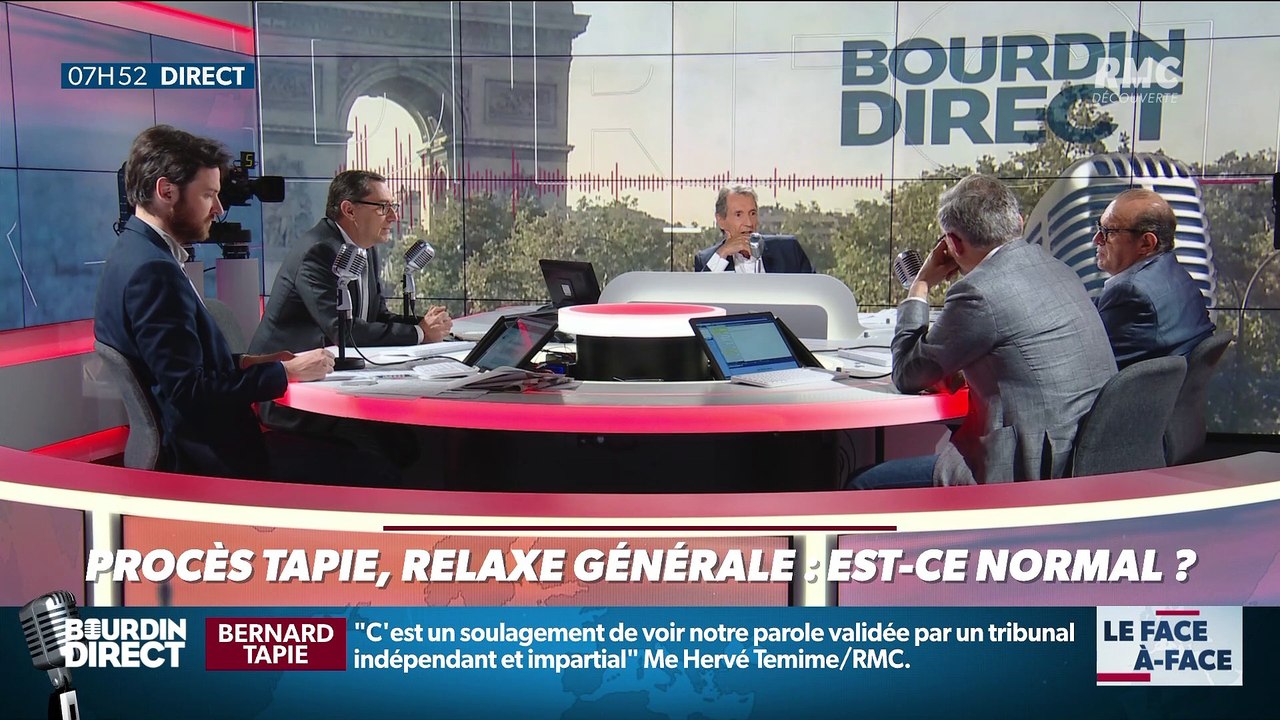 Brunet & Neumann : Relaxe générale au procès Tapie, est-ce normal ? - 10/07