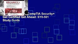 [BEST SELLING]  CompTIA Security+ Get Certified Get Ahead: SY0-501 Study Guide