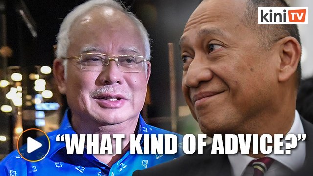 Nazri: We lost under Najib, what kind of advice can he give us?