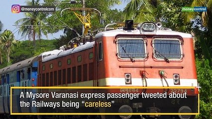 Train passenger schooled on Twitter after complaining about littered compartment