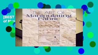 [BEST SELLING]  The Art of Manipulating Fabric