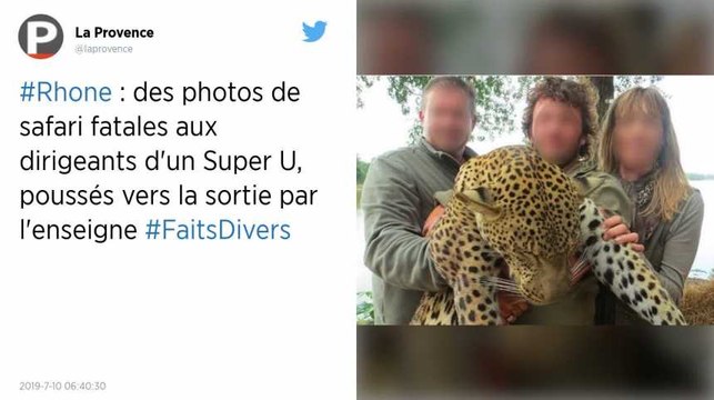 Les gérants d’un Super U démissionnent après la diffusion de photos de leur safari de chasse