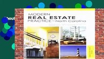 About For Books  Modern Real Estate Practice in North Carolina Complete