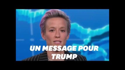 Megan Rapinoe a un message très clair pour Trump