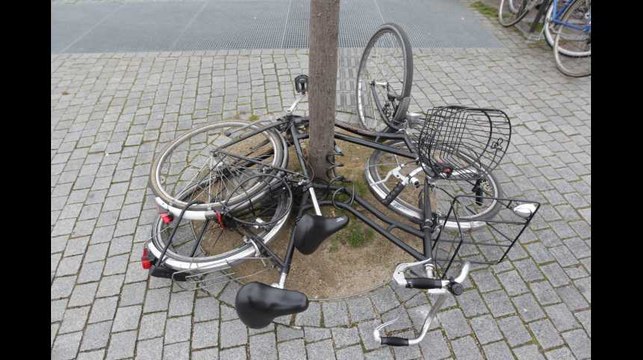 Des «trackeurs» pour dissuader les voleurs de vélos