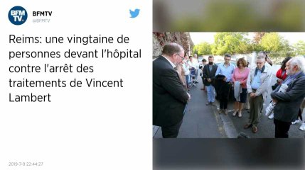 Vincent Lambert. Un rassemblement devant l’hôpital de Reims contre l’arrêt des traitements