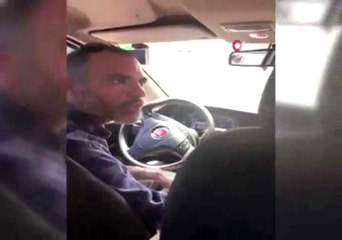 Kısa mesafeyi duydu, kadın yolcuyu araçtan indirmek istedi