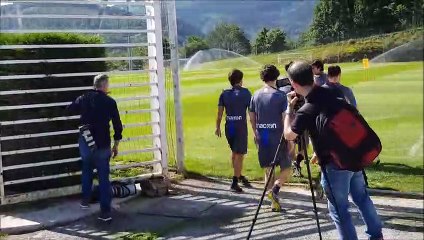 Primer Entrenamiento de Xabi Alonso con el Sanse