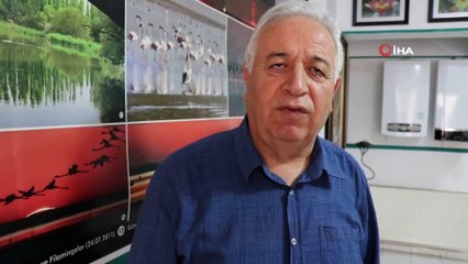 Yağışlar sonrası suyu çekilen Seyfe Gölünde kuş çeşitliliği yaşanıyor