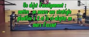 Boxe, forme de pratique scolaire