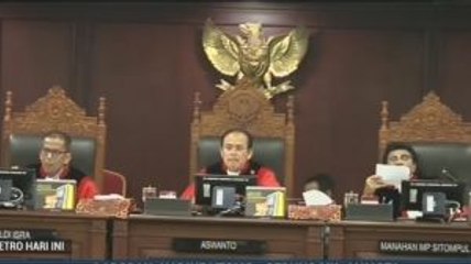 Sidang Sengketa Pileg Dibagi Tiga Panel