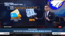 Fakta atau Hoaks Tiket Pesawat LCC Diskon 50 Persen?