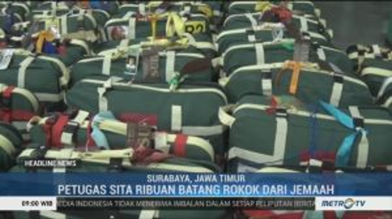PPIH Embarkasi Surabaya Periksa Koper Jemaah Calhaj