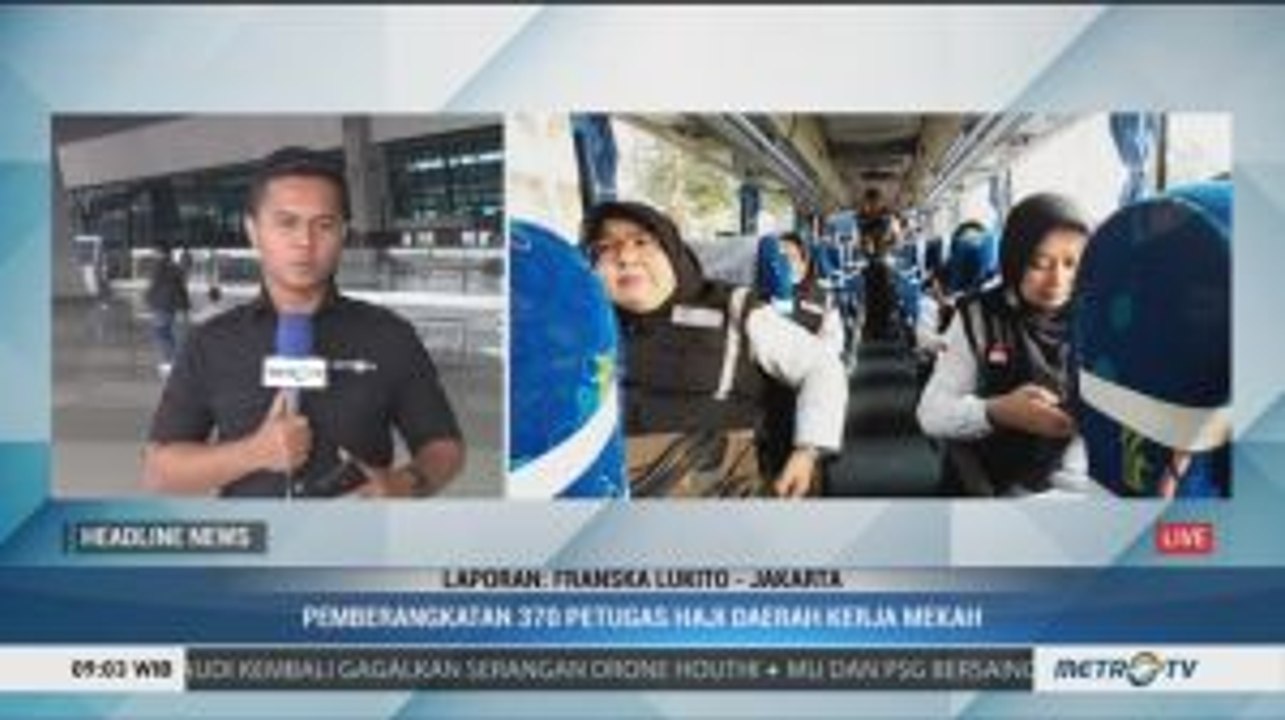 Ratusan Petugas Haji Berangkat ke Tanah Suci Hari Ini