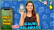 Gauri Nalawade | What's On My Phone | Adham, Kanha