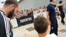 Higuain è tornato alla Juventus: i tifosi 