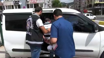 İnşaatlardaki kombilere dadanan hırsız yakalandı