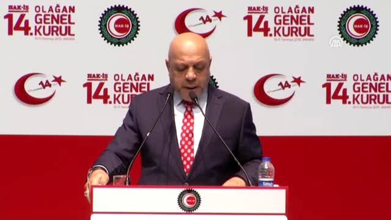 Hak-İş Genel Başkanı Arslan: "Sonuç alıncaya kadar, işten atılanlar işlerine dönünceye, sendikal...