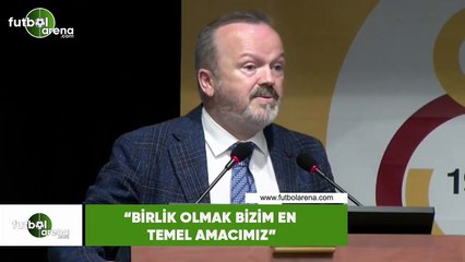 Yusuf Günay: "Birlik olmak bizim en temel amacımız"