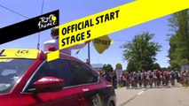 Départ Officiel / Official Start - Étape 5 / Stage 5 - Tour de France 2019