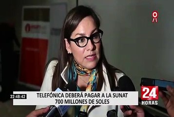 Telefónica deberá pagar monto millonario a la Sunat