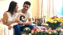 Divyanka Tripathi's husband Vivek Dahiya back at home; Divyanka welcomes him with flowers |FilmiBeat