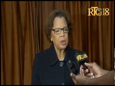 La Représentante spéciale de l'ONU en Haïti, Sandra Honoré visite le parlement haïtien