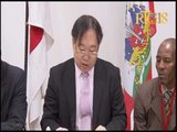 L' Ambassade  du Japon en Haïti a signé de contrats de don à 4 organisations pour le micro-projets