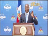 Haïti.- Message du Président provisoire de la République d'Haïti, Jocelerme Privert