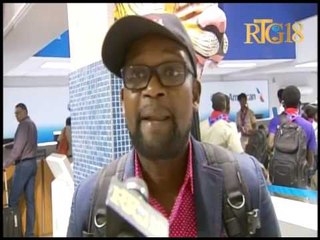Haïti.-Départ d'une délégation des Scouts d'Haïti à destination des Etats-Unis.