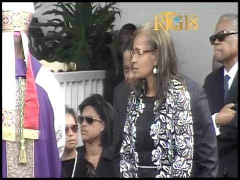 Funérailles nationales de l'ancien Président d'Haïti René Préval