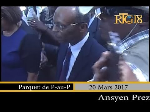 Jean-Bertrand Aristide, l'ancien Président d'Haïti s'est présenté au cabinet d'instruction.