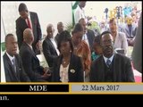 Haïti.- Installation des nouveaux ministres du gouvernement de Jack Guy Lafontant