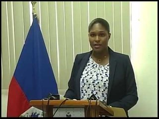 Haïti.- Cérémonie de l'installation de Mme Tessa Jacques comme directrice du CFI