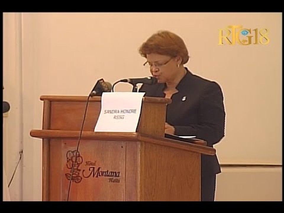 Haïti.- 10ème anniversaire de la Section de Réduction de la Violence Communautaire de la MINUSTAH