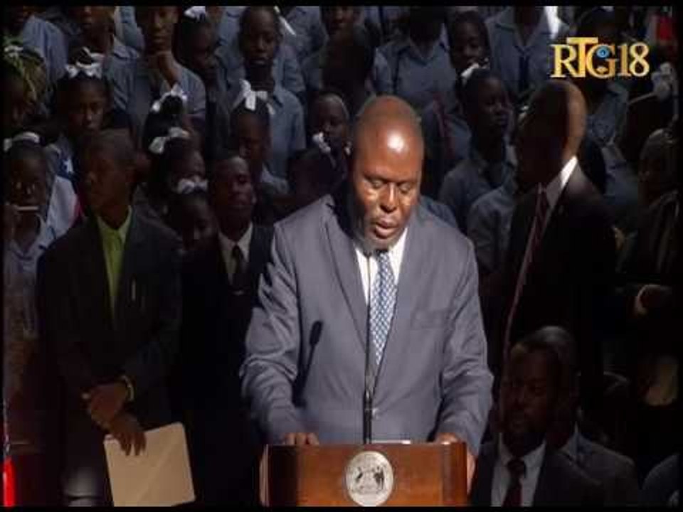 Haïti.- Inauguration de l'École Nationale République du Chili, ce lundi 27 mars 2017.