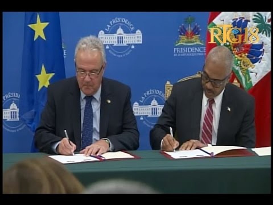 Haïti.- Signature d’un accord de 45,3 M € pour la construction de la route Hinche-Saint-Raphaël