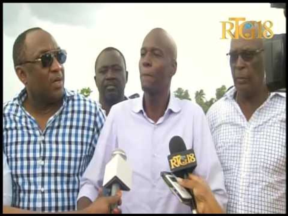 Visite du Président de la République à la Brasserie de la Couronne S.A,  GS Industries