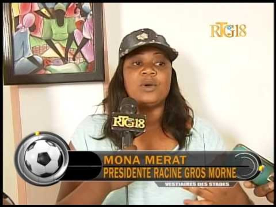 Remise des équipements sportifs / Racine de Gros morne