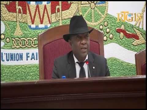 Parlement haïtien / Séance en Assemblée Nationale