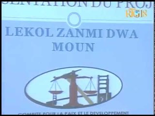Haïti.- Lancement officiel du projet  "Lekòl zanmi dwa moun 2017''