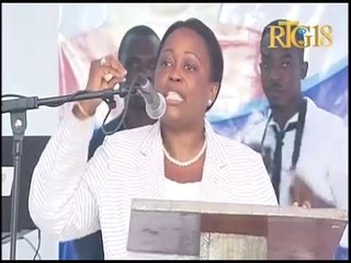 La Sénatrice du département du Nord Dieudonne Luma Étienne a inauguré