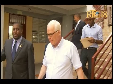 Pim van Ballekom vice-président de la banque européenne d'investissement dans les Caraïbes / Visite