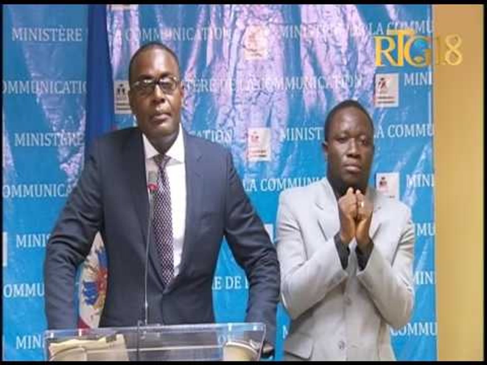 Ministère de la Justice et de la Sécurité Publique / Conférence de presse