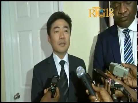 L'Ambassadeur de Chine Taiwan, Guillaume Cheng-hao Hu a visité le parlement haïtien