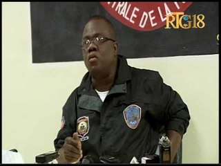 Police Nationale d'Haïti / Conférence de presse
